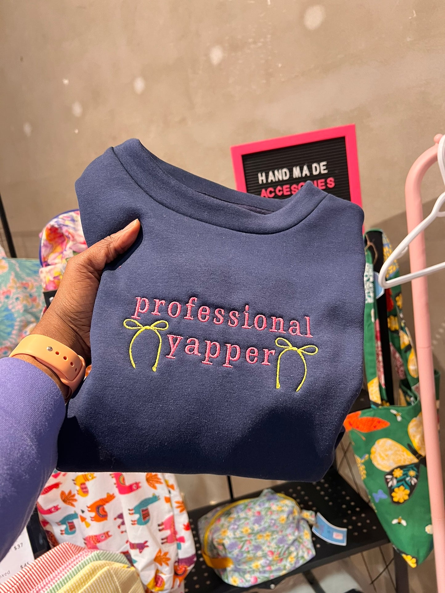 Professional Yapper Embroidered Mersh
