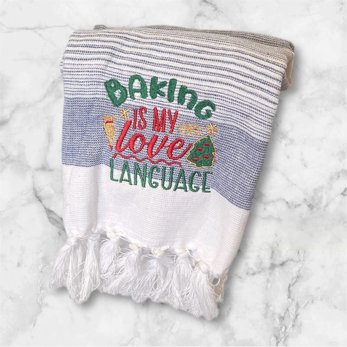 Embroidered Tea Towels