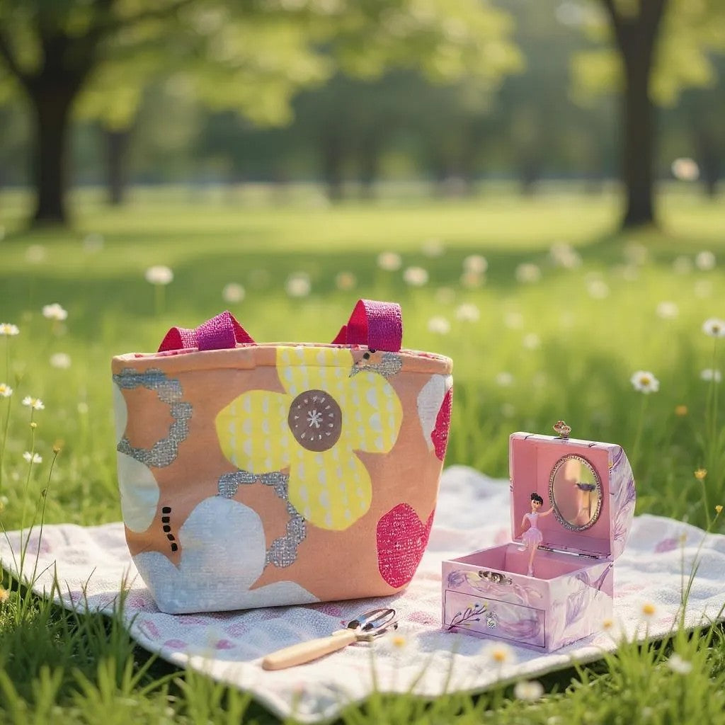 Sunshine Bloom Mini Tote – Eco-Friendly, Durable & Stylish