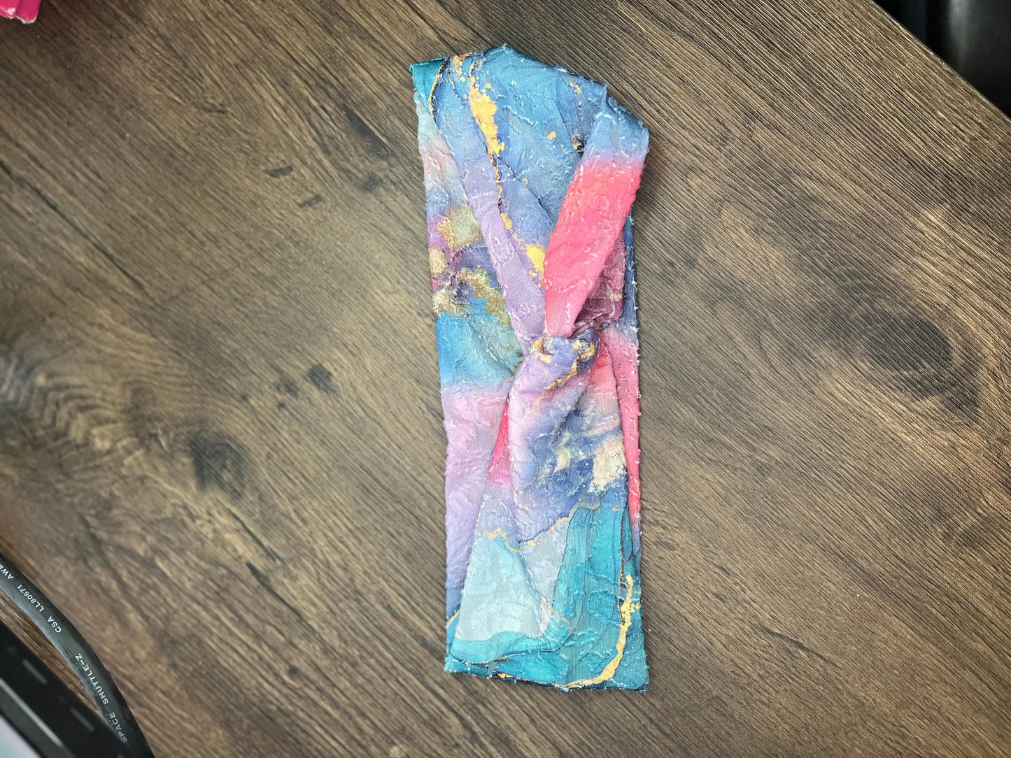 Multicolor Twist Headband – Stretchy Jersey Hair Wrap for Women | Non-Slip & Comfortable