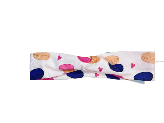 Twisted Knotted Macaron Headbands – Soft Fabric Boho Hair Accessory for Women