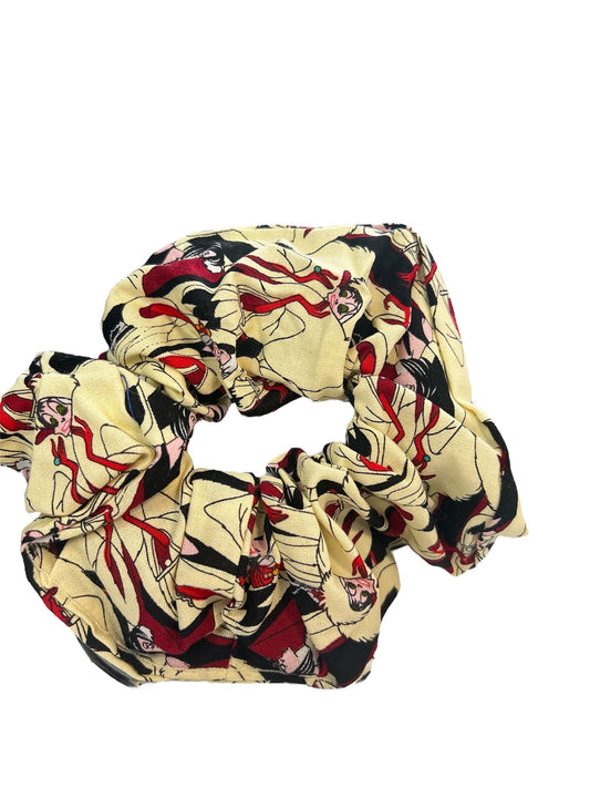 Spotted Pups Scrunchie – Handmade Hair Accessory for Kids & Dog Lovers