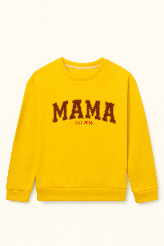 Mama Embroidered Sweatshirt