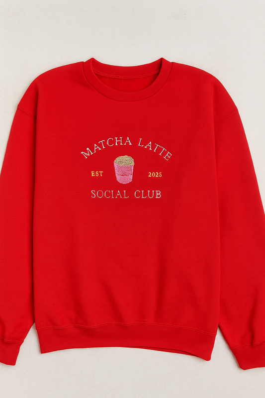 Matcha Embroidered Merch