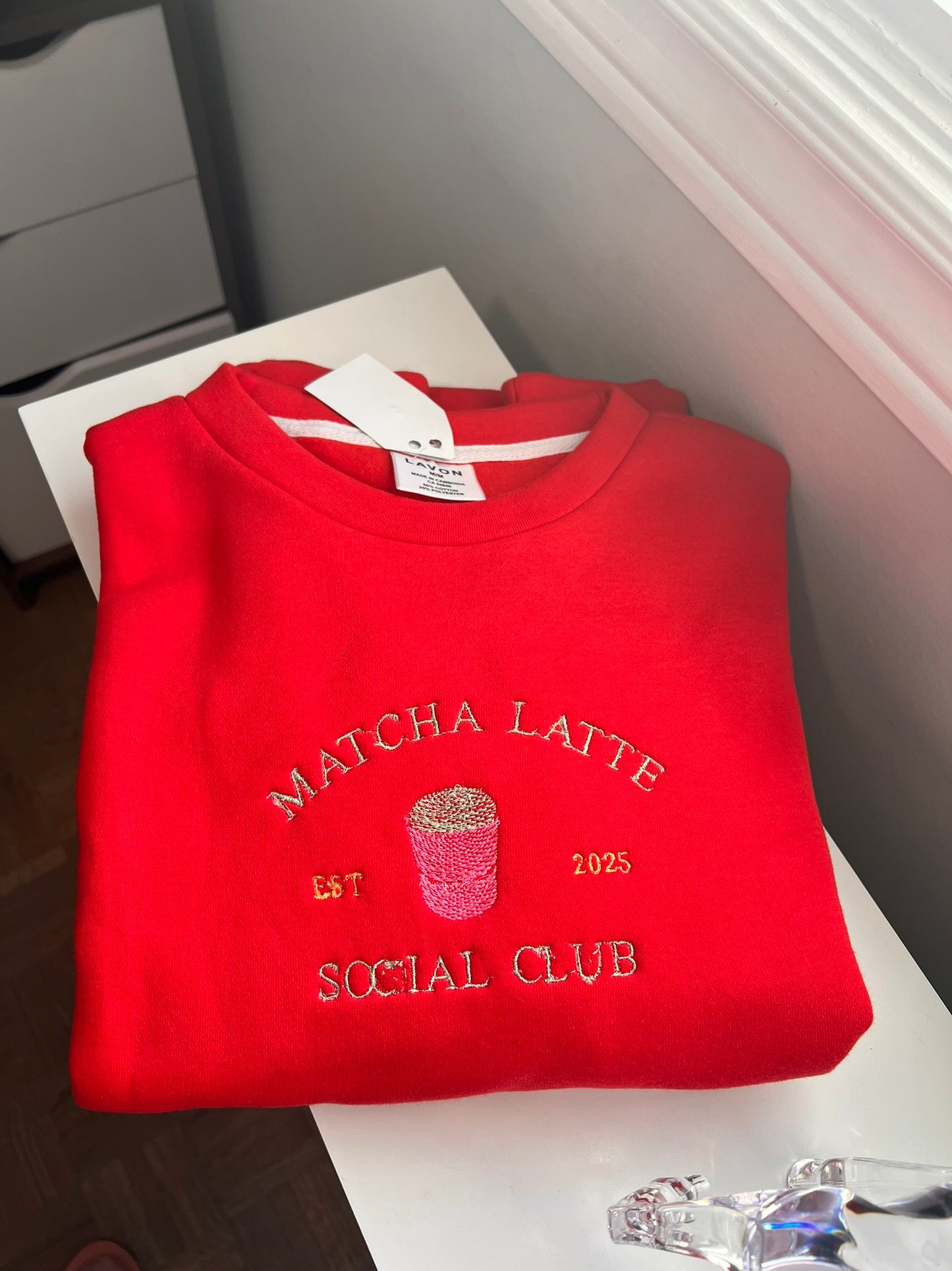 Matcha Embroidered Merch