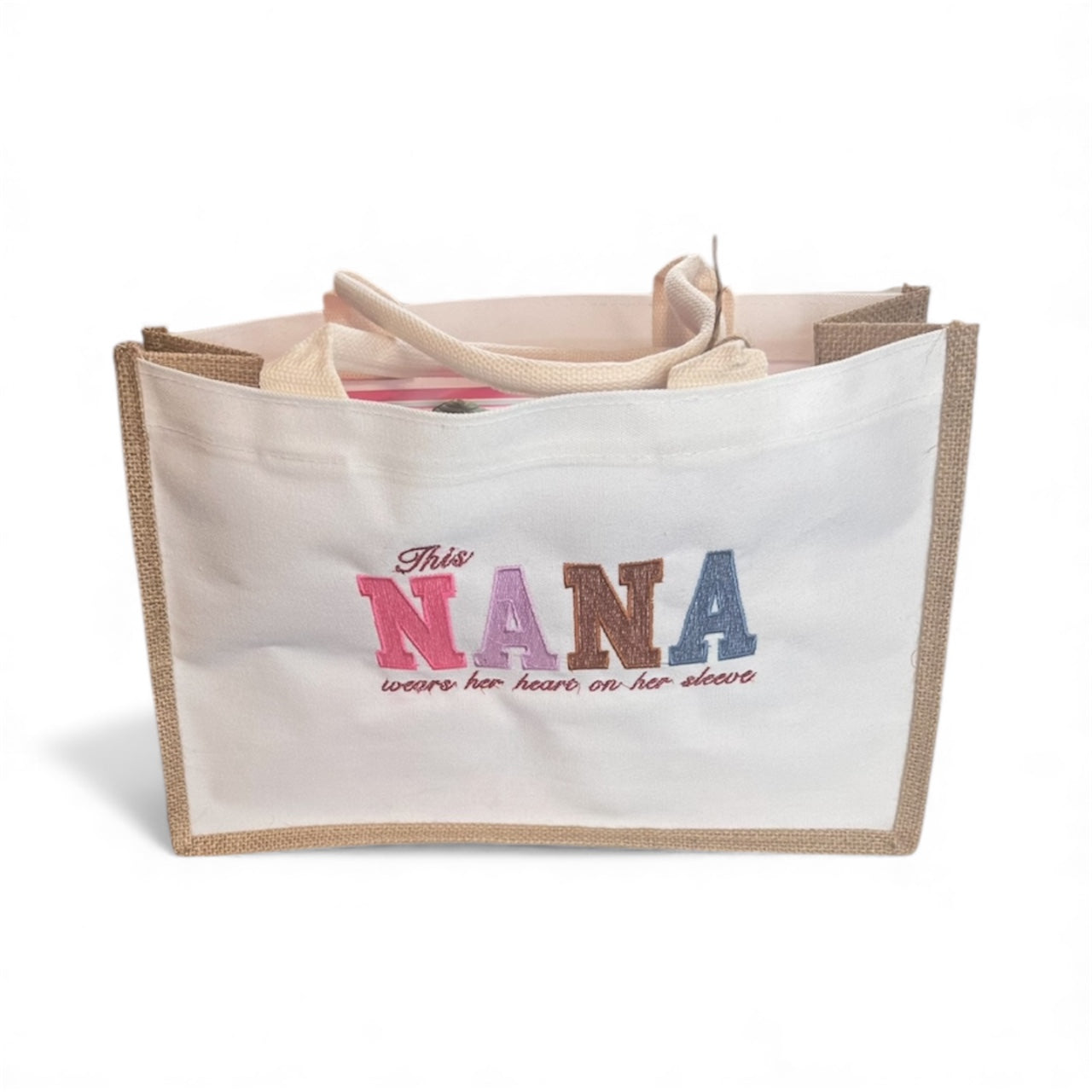 Grandma Embroidered Tote Bags
