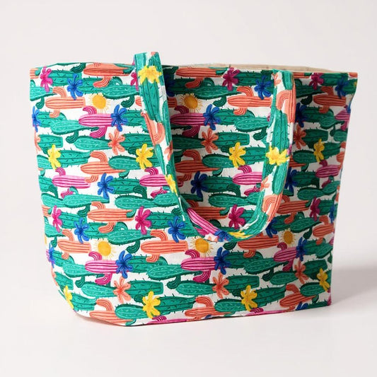 The Errand Essential Fabric Tote beach Bag – Eco-Friendly, Durable & Stylish