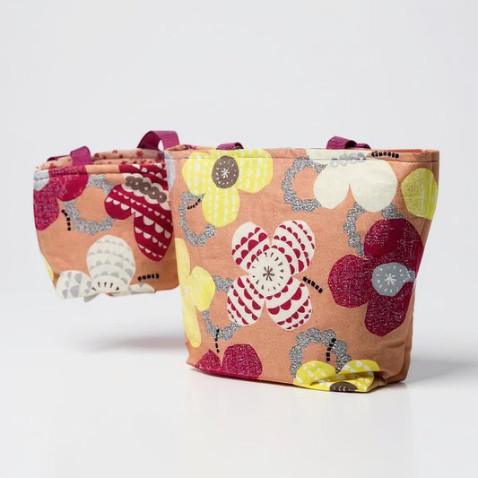 Tote-ally Cute Mommy & Me Tote Bag Set – Cute Reusable Totes for Moms and Kids