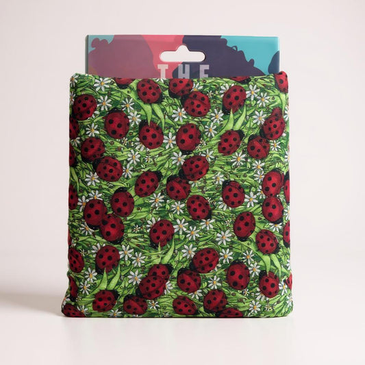 🐞 Ladybug Book Sleeve | Handmade Kindle Case – Cute & Eco-Friendly