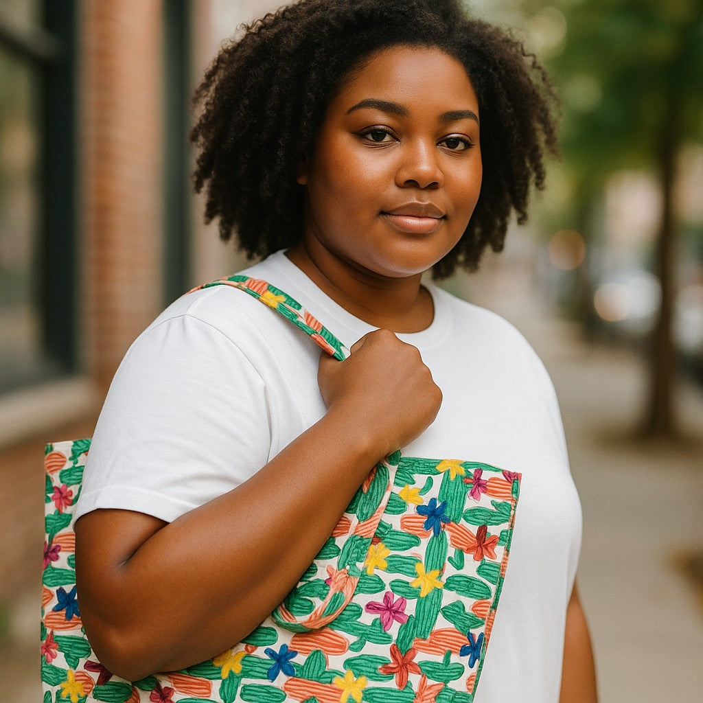 The Errand Essential Fabric Tote beach Bag – Eco-Friendly, Durable & Stylish