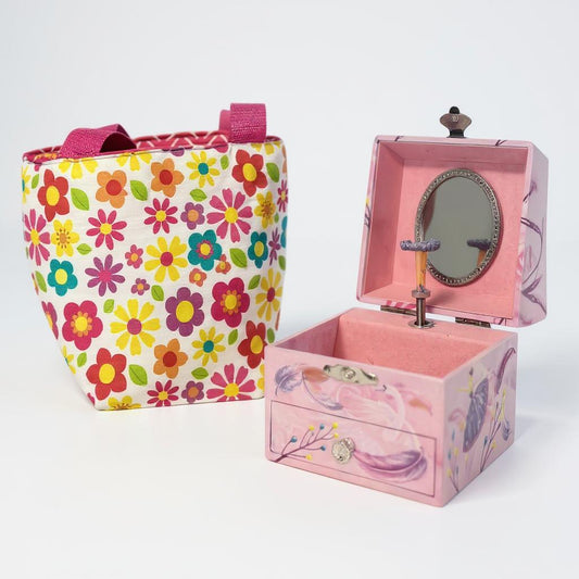 Mini Flower Sprinkle Tote Fabric  – Eco-Friendly, Durable & Stylish