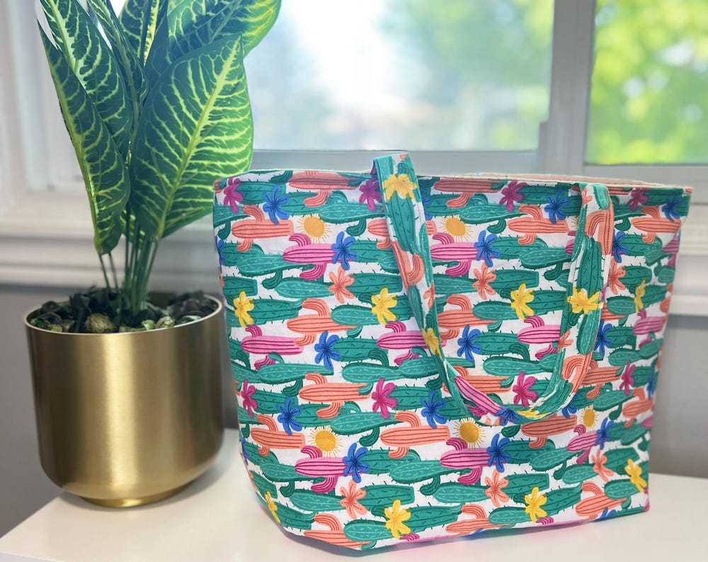 The Errand Essential Fabric Tote beach Bag – Eco-Friendly, Durable & Stylish